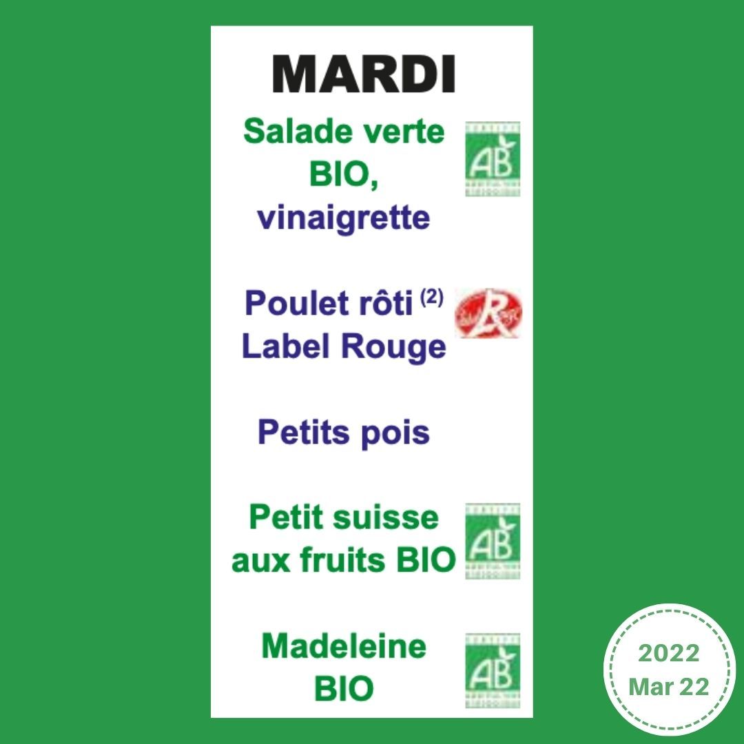 French School Lunch Menu — lunchbox by Paris School Menus