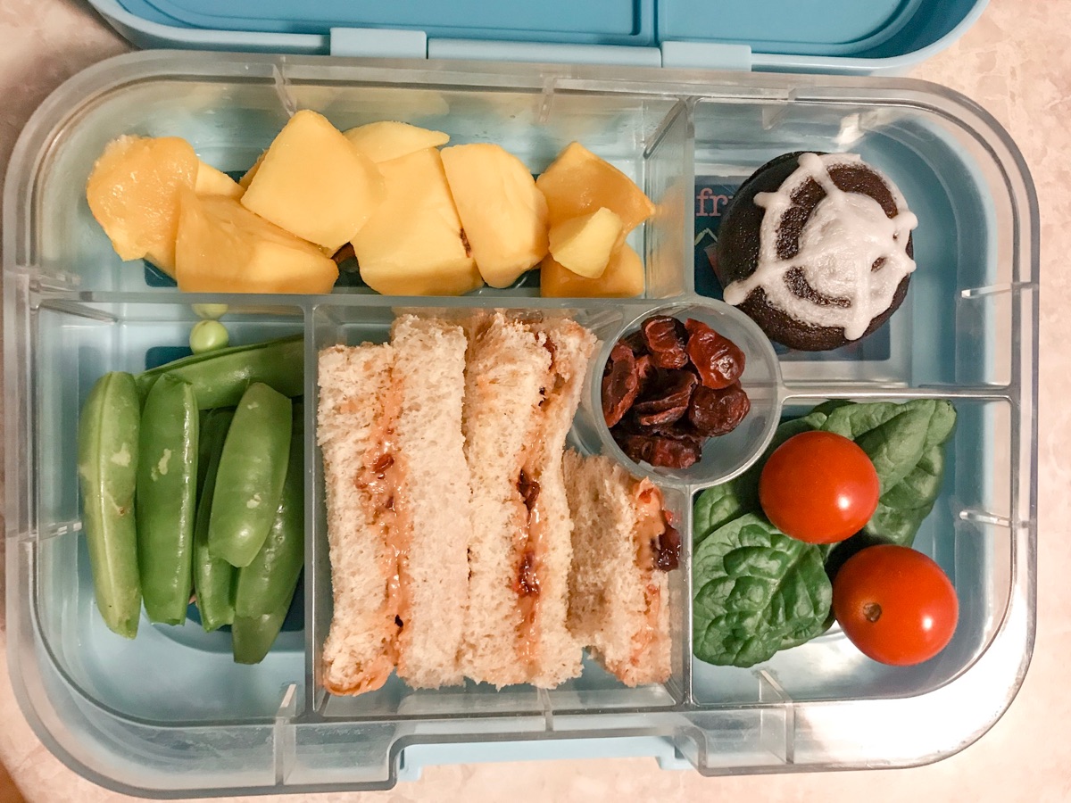 Yumbox easy lunch — lunchbox by Veganlunchmom