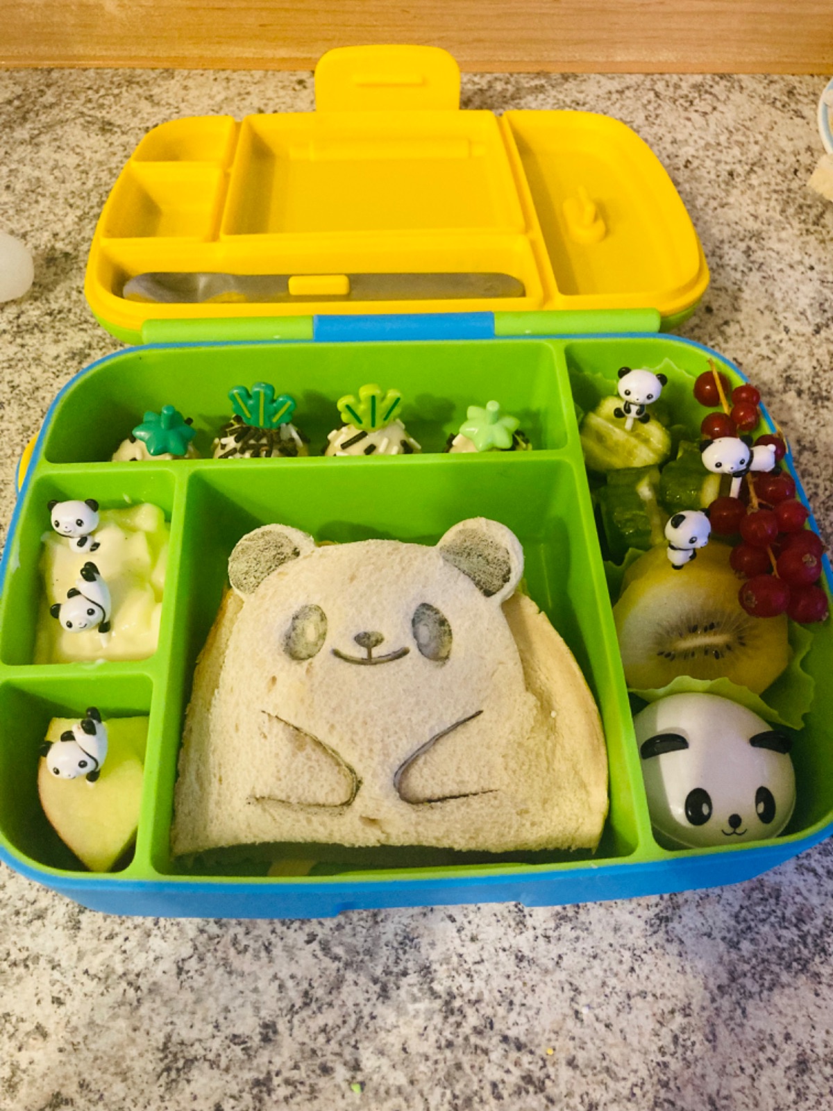 Pandabox — lunchbox by Kidcatveggiefood