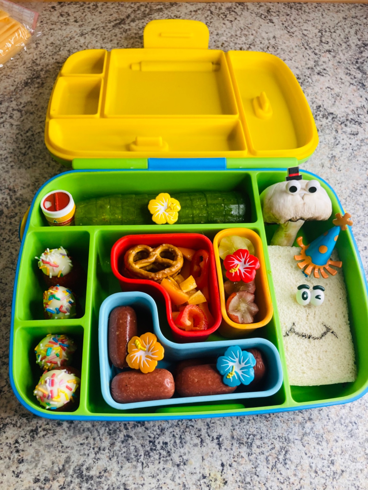 Rainbowfood — lunchbox by Kidcatveggiefood