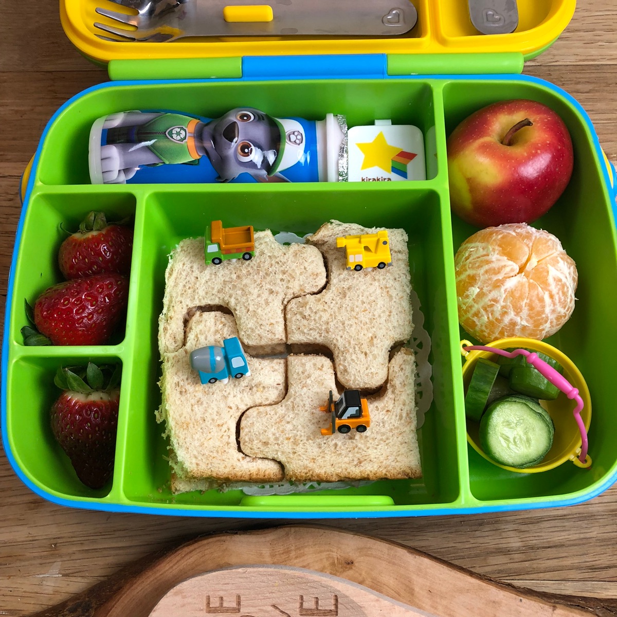 My son’s lunchbox — lunchbox by ArtInLunchbox