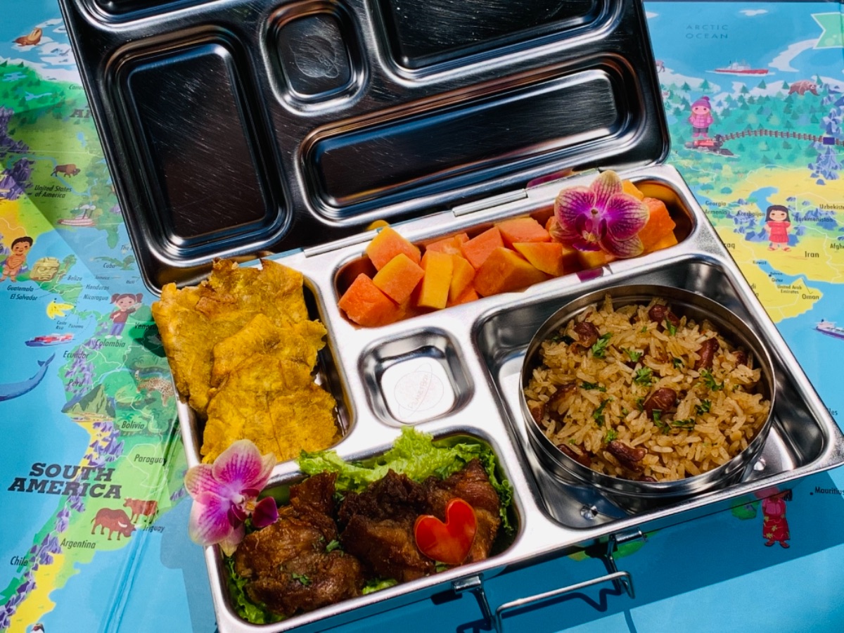 Lunchboxes around the world | Haiti — lunchbox by Kidscantwaitforlunch