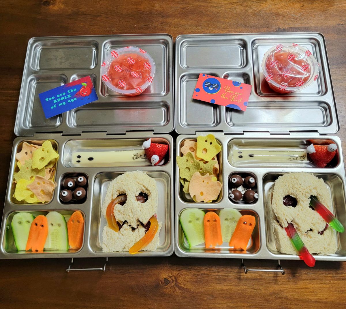 Halloween- ghosts — lunchbox by pinterest_mom_wannabe