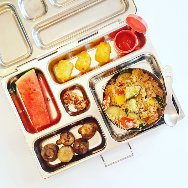 Quinoa salad — lunchbox by Lunches_by_lindsay