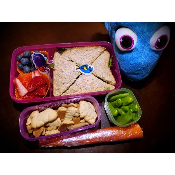 Saving Dory — lunchbox by Metchosinmomsmenu