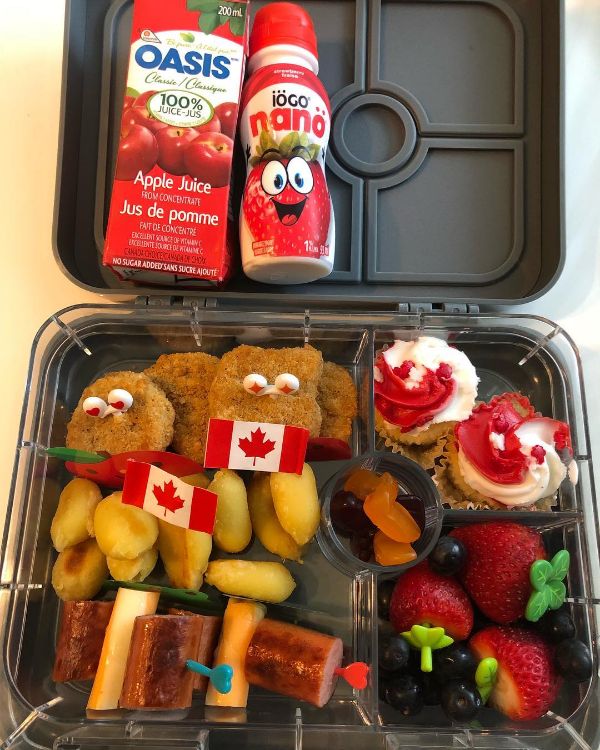 #Teuko Celebrating Canada Day — lunchbox by TeukoLove