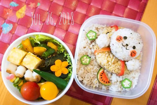 #Teuko 3D Kyaraben Bento — lunchbox by TeukoLove
