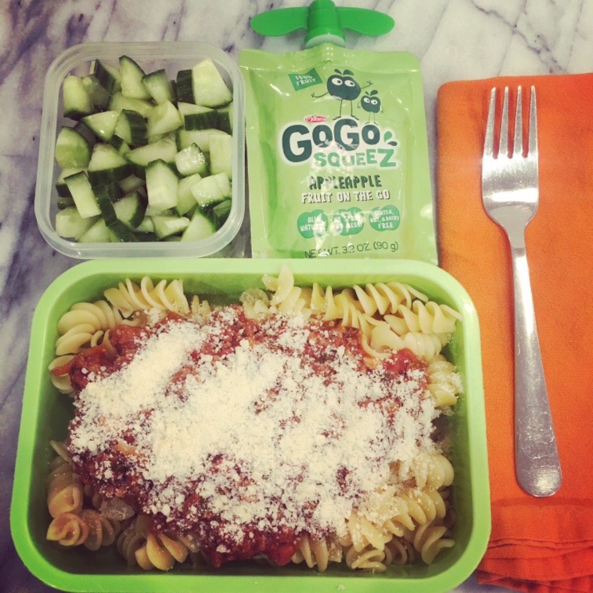 Pasta are always a big hit! — lunchbox by Jessica