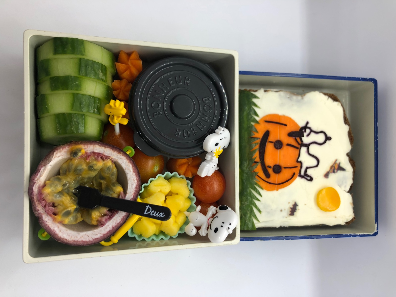 Snoopy — lunchbox by Silkes bentoboxes