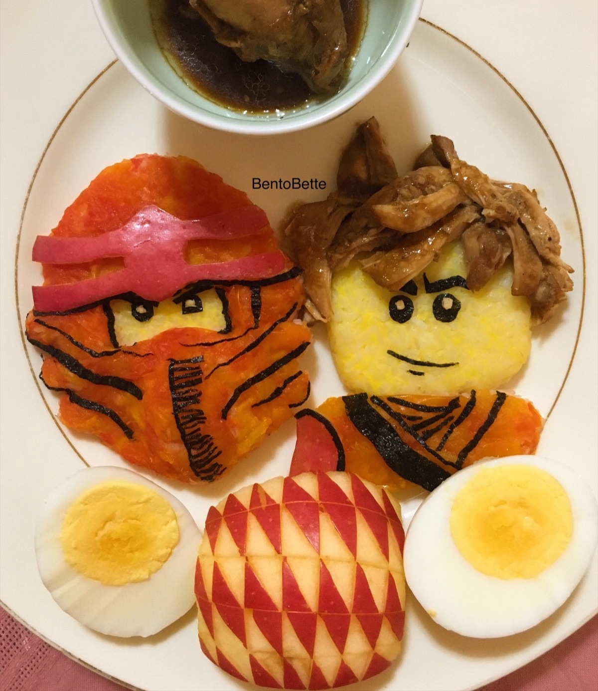 Ninjago Kai — lunchbox by BentoBette