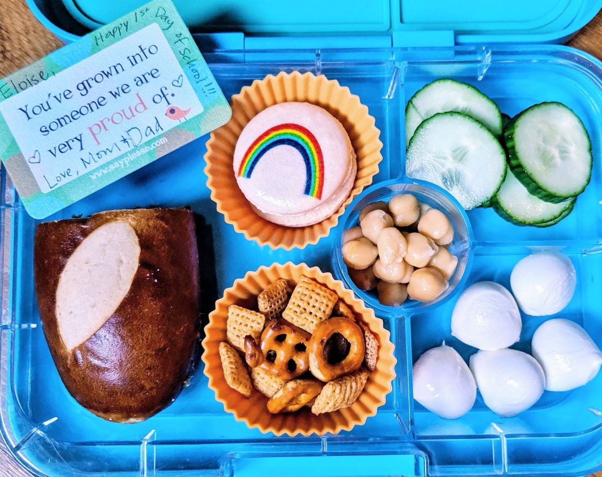 09.03.2019 first day back to school — lunchbox by Craftylunchlady
