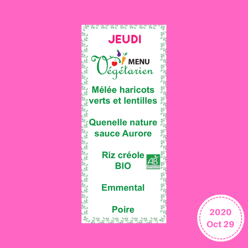 Kids Lunchbox Idea - School Lunch Menu from Paris, France — lunchbox by Paris School Menus