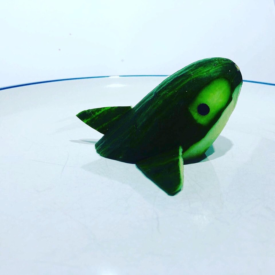 Dolphin — lunchbox by Silkes bentoboxes