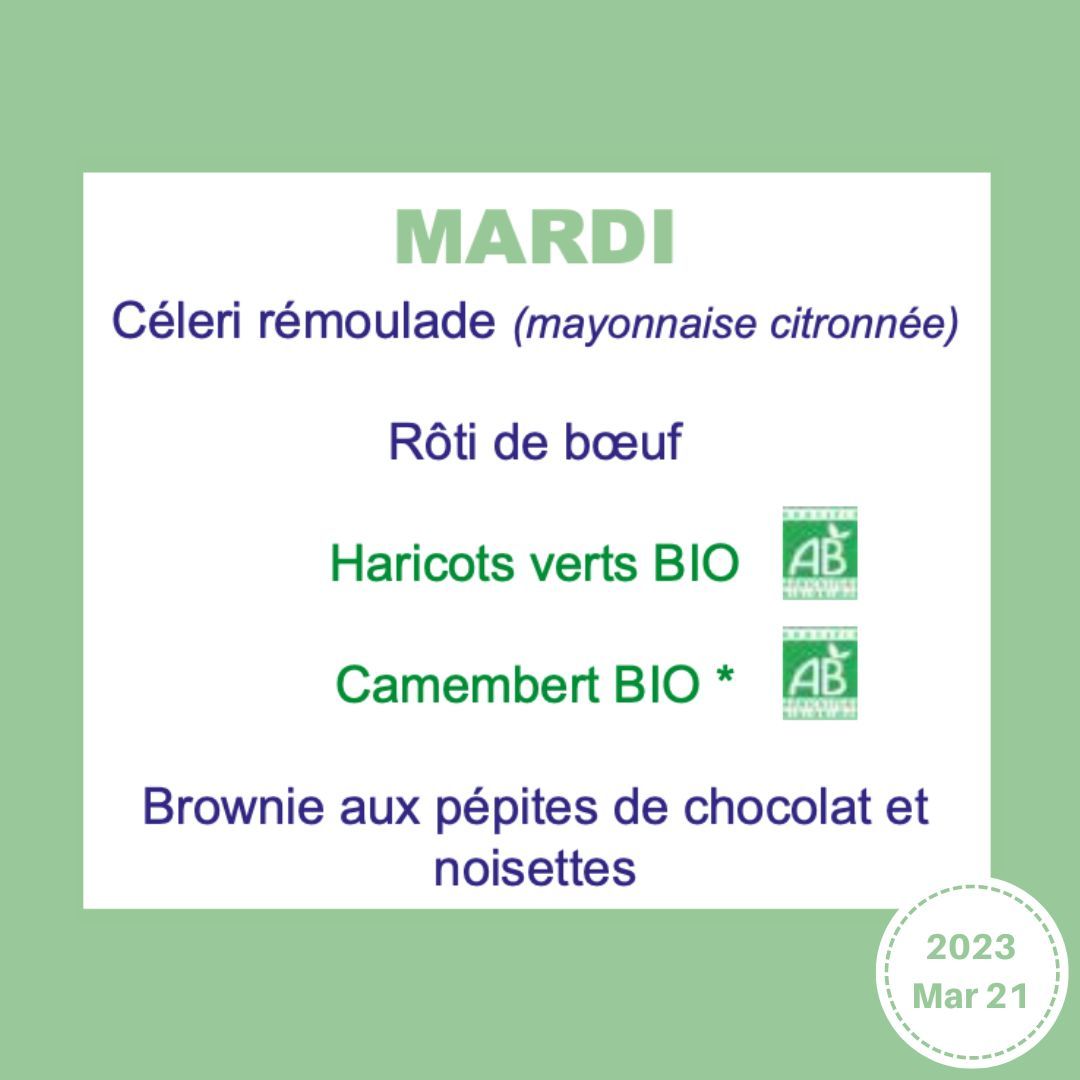 French School Lunch Menu — lunchbox by Paris School Menus